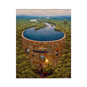 500片 平面拼图 塑料拼图H1647 Jacek Yerka-藏书阁