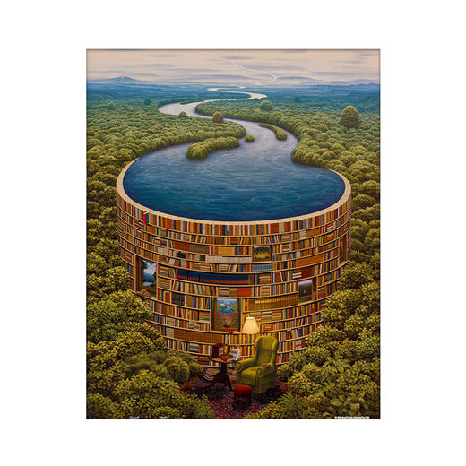 500片 平面拼图 塑料拼图H1647 Jacek Yerka-藏书阁 商品图0