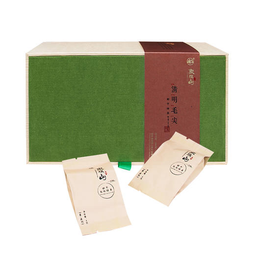 象棋山有机清明毛尖茶礼盒200g/盒 商品图3