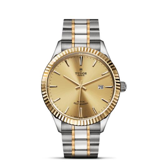 帝舵风尚系列 | 钢表壳，直径41毫米，黄金外圈 商品图1