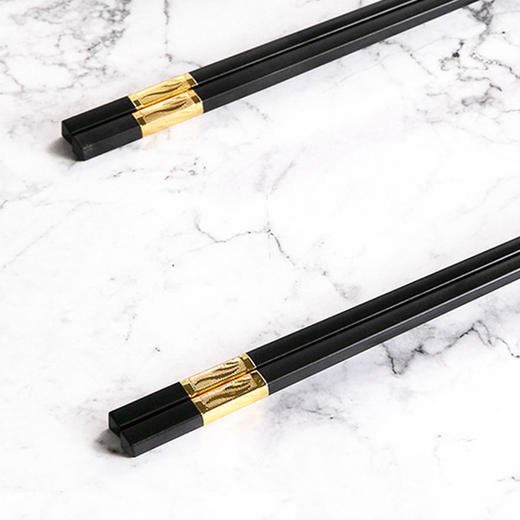 【自营】好司净Houseking  合金筷子   家用耐高温防霉防滑10双装 商品图3