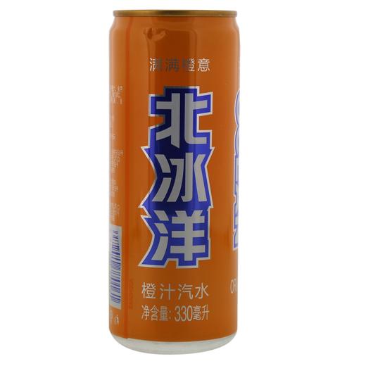 北冰洋橙汁汽水330ml 商品图0