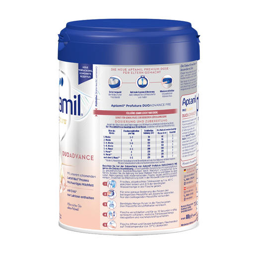 德国爱他美(Aptamil)白金版Pre段奶粉800g一箱 商品图3