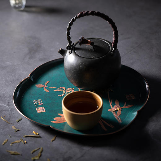 君子铜盘  菊逸盘/兰蕙盘/梅福盘/竹安盘 商品图1