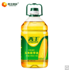 西王 食用油 玉米胚芽油 4L 非转基因物理压榨