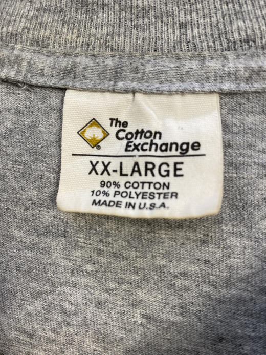 90年代 Vintage The Cotton Exchange 美国制 绣花袖章 短袖T恤 _SST(2XL) 商品图3