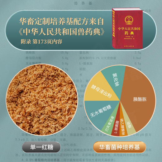 华畜菌种培养基500g 营养均衡扩繁快 商品图1