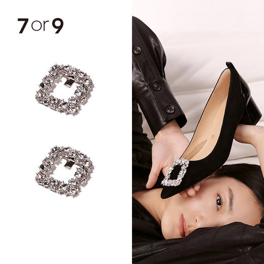 橄榄钻方扣 商品图0