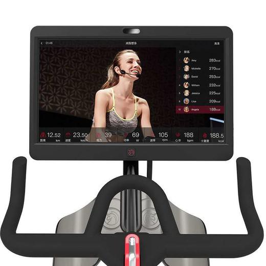 野小兽商健身房用智能动感单车家用超静音磁控运动健身车V1-PLUS黑色 商品图2