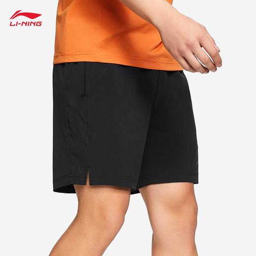 李宁短裤男2022新品春夏跑步系列男子反光速干凉爽运动裤AKSS345 商品图2