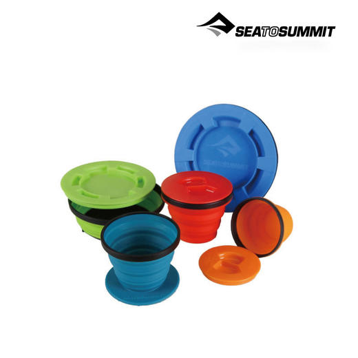 SEATOSUMMIT折叠杯户外旅行便携可伸缩硅胶水杯密封餐具杯子碗 商品图0