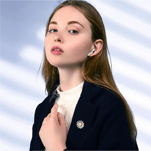 【限时折扣】迪士尼TWS无线蓝牙耳机FX-985（白色） 商品图1