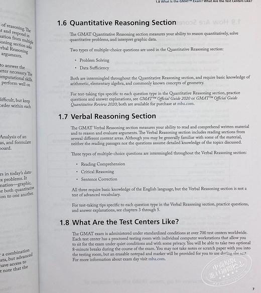 GMAT官方指南套装2020(含网上视频资源和练习题） GMAT Official Guide 2020 Bundle 英文原版  商品图7