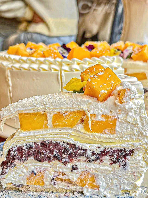 芒果血糯米千层蛋糕 商品图1