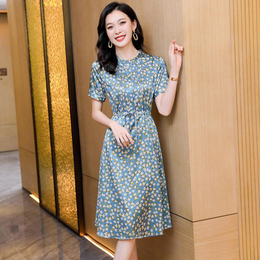 ASE-9326   印花气质韩版百塔女式连衣裙 商品图3