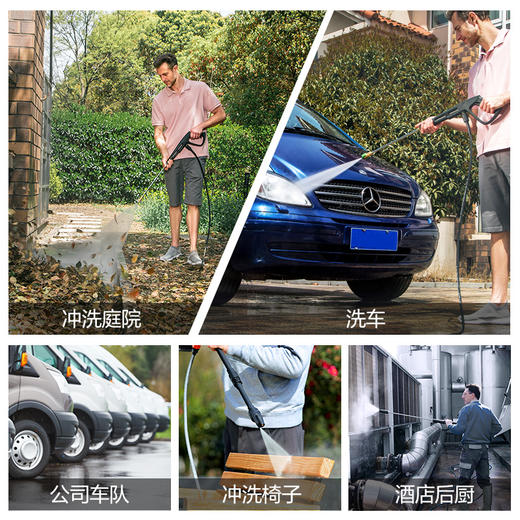 亿力YLQ6780G家商两用洗车机【5780】庭院清洗机高压220v自吸家用洗车水枪水泵冲洗地面大功率神器 商品图6