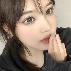 Kikicon半年抛美瞳 奶糖灰 14.5mm