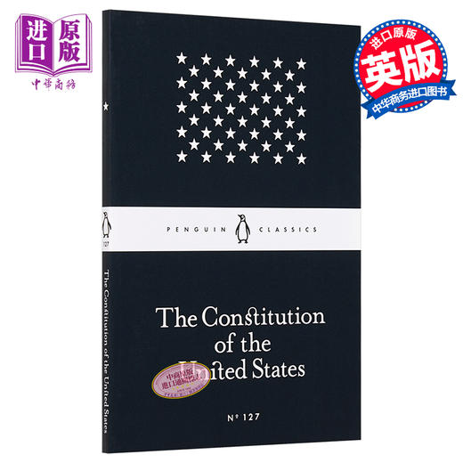 【中商原版】LBS:  127 The Constitution of the United States 英文原版 小黑书: 127 美利坚合众国宪法 商品图0