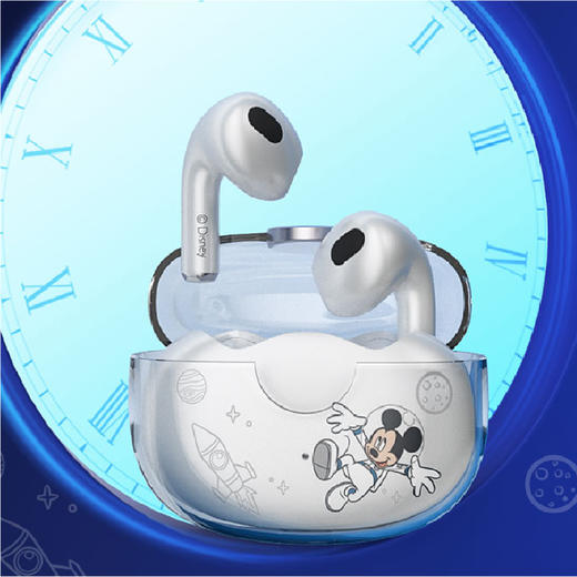 【限时折扣】迪士尼TWS无线蓝牙耳机FX-985（白色） 商品图2