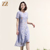 佐尔美夏季新款 桑蚕丝乔其真丝连衣裙女E12LS107 商品缩略图3