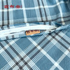 （乡村振兴商品）百布堂韶华水洗棉四件套-蓝格 商品缩略图2