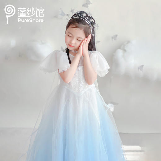 【云优选】pureshare蓬纱馆  女童连衣裙蓬蓬公主裙演出气质时装周走秀款——月光公主裙 商品图1