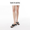 【下架】lost in echo 不无聊凉鞋系列 面包填充高跟夹脚凉拖凉鞋 商品缩略图4