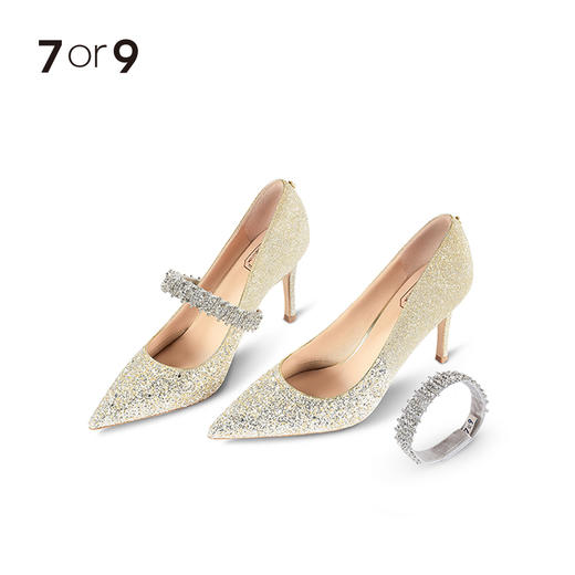 电波竖纹碎钻饰带 商品图3