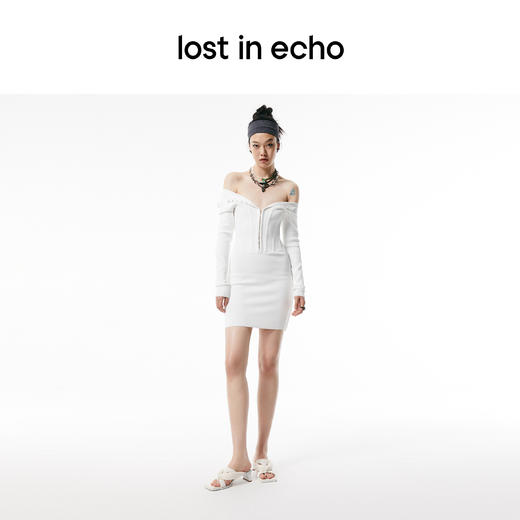 【下架】lost in echo 不无聊凉鞋系列 面包填充高跟夹脚凉拖凉鞋 商品图5