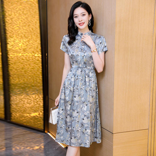 ASE-9316气质时尚韩版百塔女式连衣裙 商品图2
