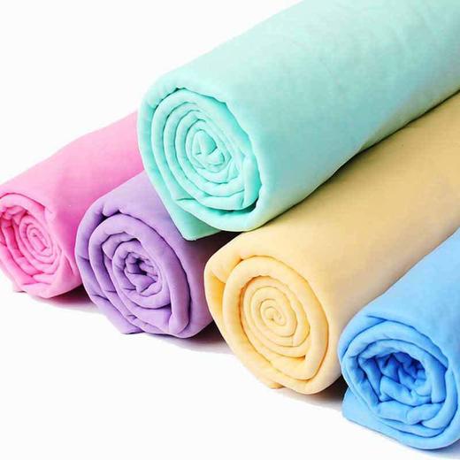 【洗澡吹风好帮手 超级吸水力】PVA鹿皮巾吸水速干宠物加厚狗狗猫咪洗澡浴巾大号毛巾 商品图3