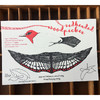 北京仓｜BlackBird LetterPress-Woodpecker-红面使者 立体贺卡［美国设计师］ 商品缩略图2