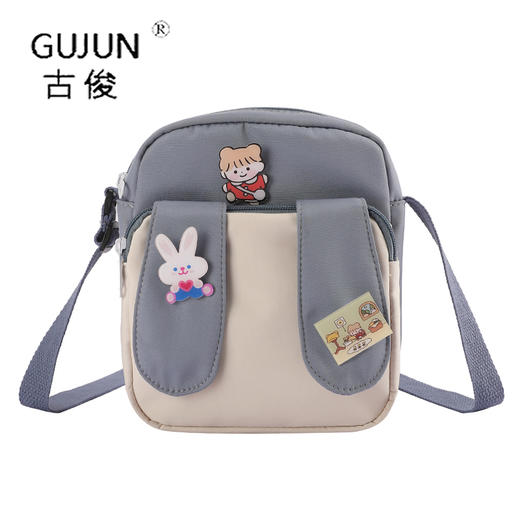 皮卡诺斜挎包713送徽章不含挂饰可爱帆布包包女2022新款日系原宿单肩包夏季休闲少女百搭斜挎小包 商品图2