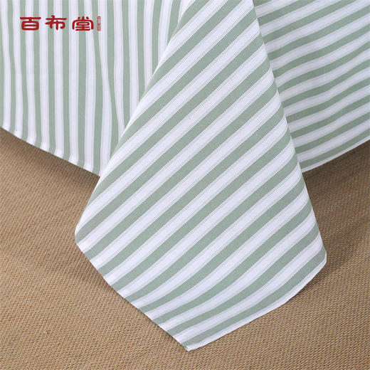 （乡村振兴商品）百布堂纯棉四件套美梦-绿条 商品图3