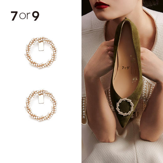 环形绕珠饰扣 商品图0