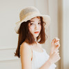 JC-O1-m8755（蝴蝶结针织渔夫帽）帽子女士韩国新款蝴蝶结纯色针织渔夫帽百搭韩版大沿遮阳帽盆帽潮 商品缩略图1