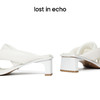 【下架】lost in echo 不无聊凉鞋系列 面包填充高跟夹脚凉拖凉鞋 商品缩略图2