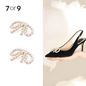 圆珠钻蝴蝶结前扣