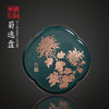 君子铜盘  菊逸盘/兰蕙盘/梅福盘/竹安盘 商品缩略图0