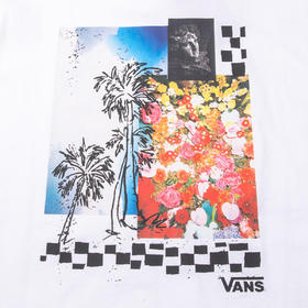 范斯VANS 女装运动服休闲圆领短袖T恤VN0A54L7WHT VN0A54L7WHT