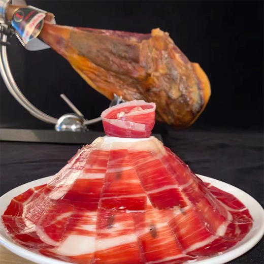 西班牙伊比利亚火腿 香肠 5J 小何塞 IB黑标至尊 48个月和60个月的黑橡果喂养 正关进口 |百里食 商品图0