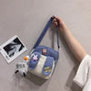 皮卡诺斜挎包713送徽章不含挂饰可爱帆布包包女2022新款日系原宿单肩包夏季休闲少女百搭斜挎小包 商品缩略图7