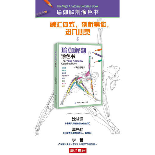 【心如健推荐】瑜伽解剖涂色书 商品图1