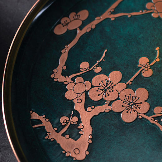 君子铜盘  菊逸盘/兰蕙盘/梅福盘/竹安盘 商品图2