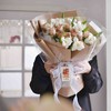 《咖啡时间》卡布奇诺郁金香粉色系韩式花束 商品缩略图7