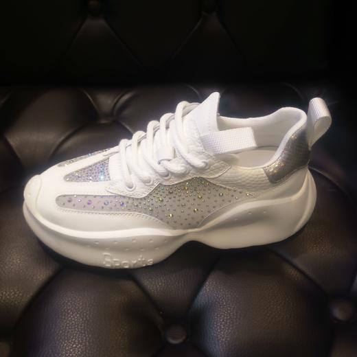 lfgj jeansBB095   单网镶钻运动女鞋 商品图1