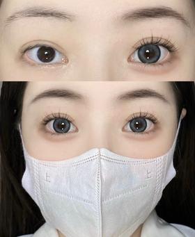 DorisCon半年抛美瞳 清冽白兰 14.5mm