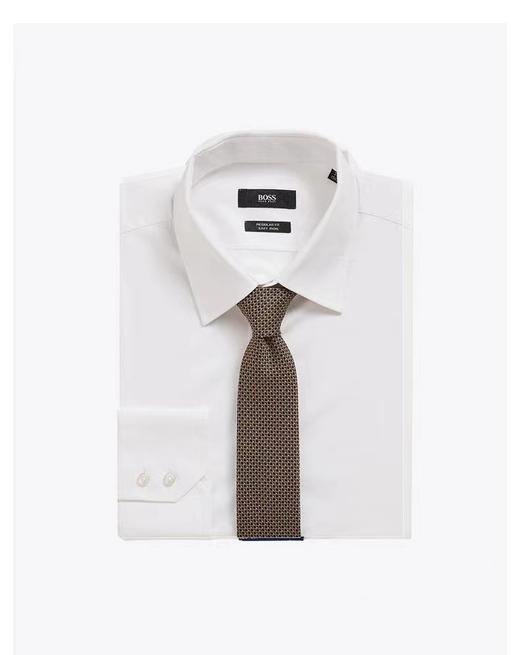 百货世界-HUGOBOSS雨果博斯男士2022春夏新款不易邹饰面提花编织领带 商品图1