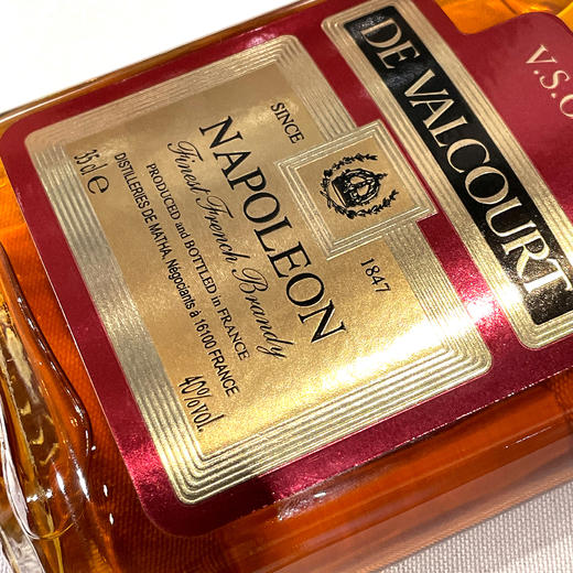 【有税版】金冠 拿破仑VSOP白兰地350ml*1/2/6 商品图3