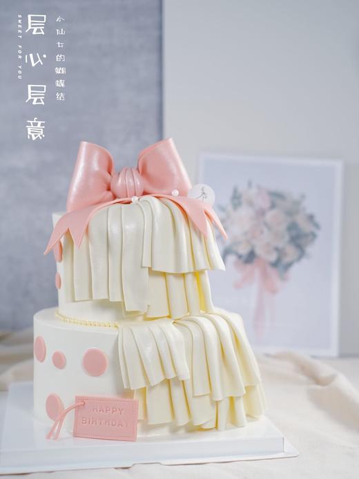 『翻糖』小仙女的蝴蝶结（双层定制联系客服） 商品图2